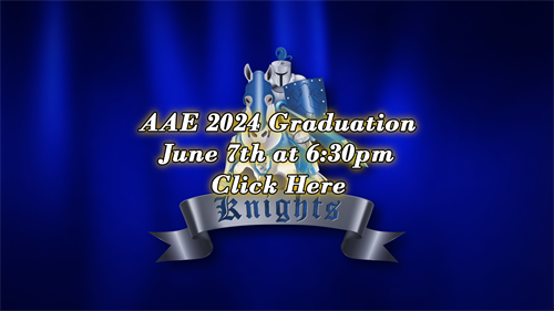 2024 AAE Graduation Banner
